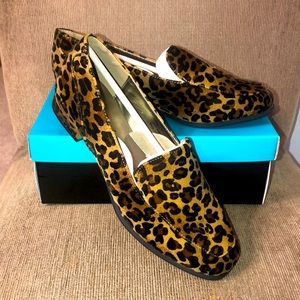 Bellini Leopard Heeled Loafers